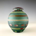 Load image into Gallery viewer, Lake Green Bud Vase 2302
