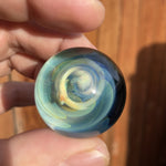 Load and play video in Gallery viewer, Silver Swirl Space Marble 2301
