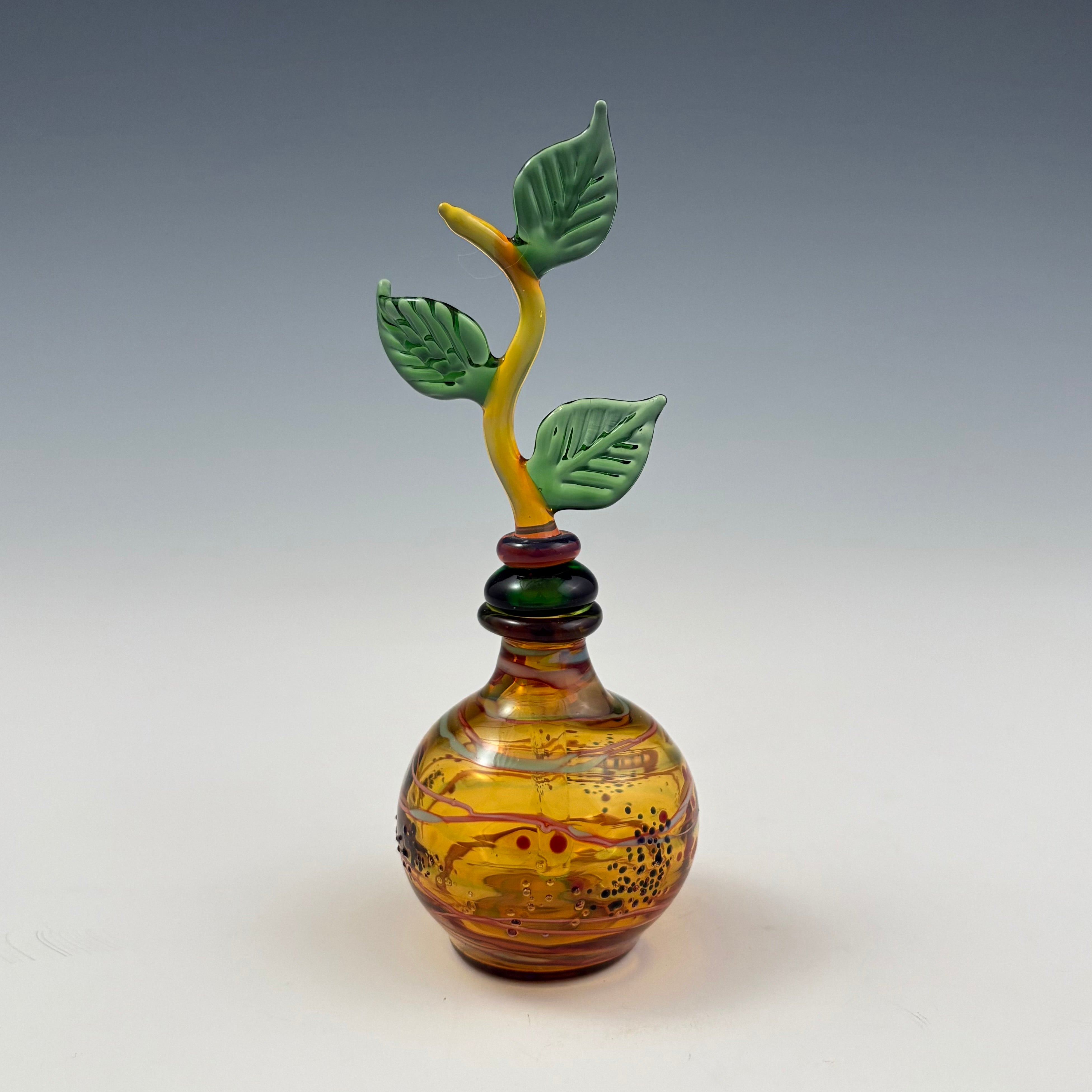 Small Yellow Stoppered Bottle 2502