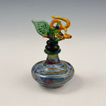 Load image into Gallery viewer, Small Cobalt Blue Stoppered Bottle 2503
