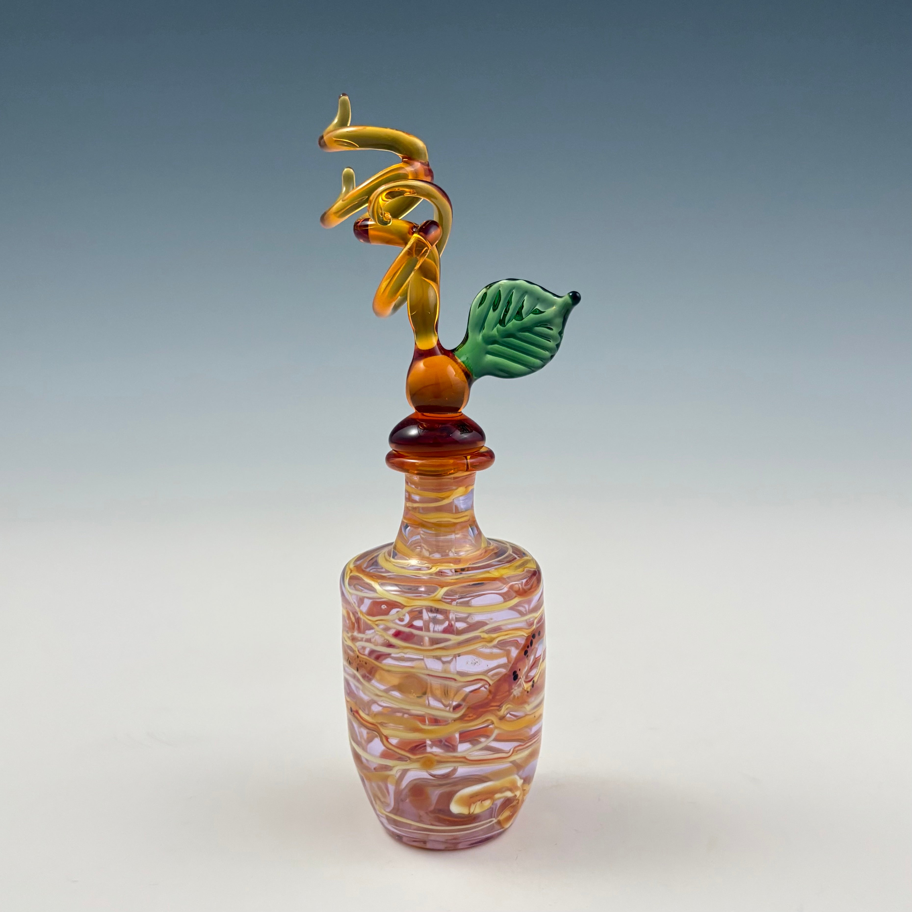 Sm Lavender Stoppered Bottle 2501