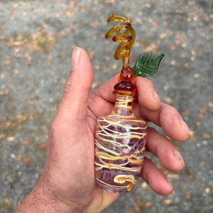 Sm Lavender Stoppered Bottle 2501
