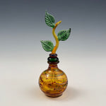 Load image into Gallery viewer, Small Yellow Stoppered Bottle 2502
