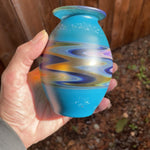 Load and play video in Gallery viewer, Blue Spruce Incalmo Vase 2301
