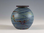 Load image into Gallery viewer, Blue Bud Vase 2061
