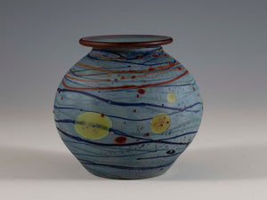 Blue Bud Vase 2066
