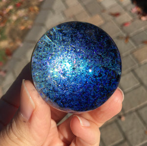 Dichroic Galaxy Marble 2021