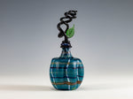 Load image into Gallery viewer, Teal Stoppered Bottle 2068
