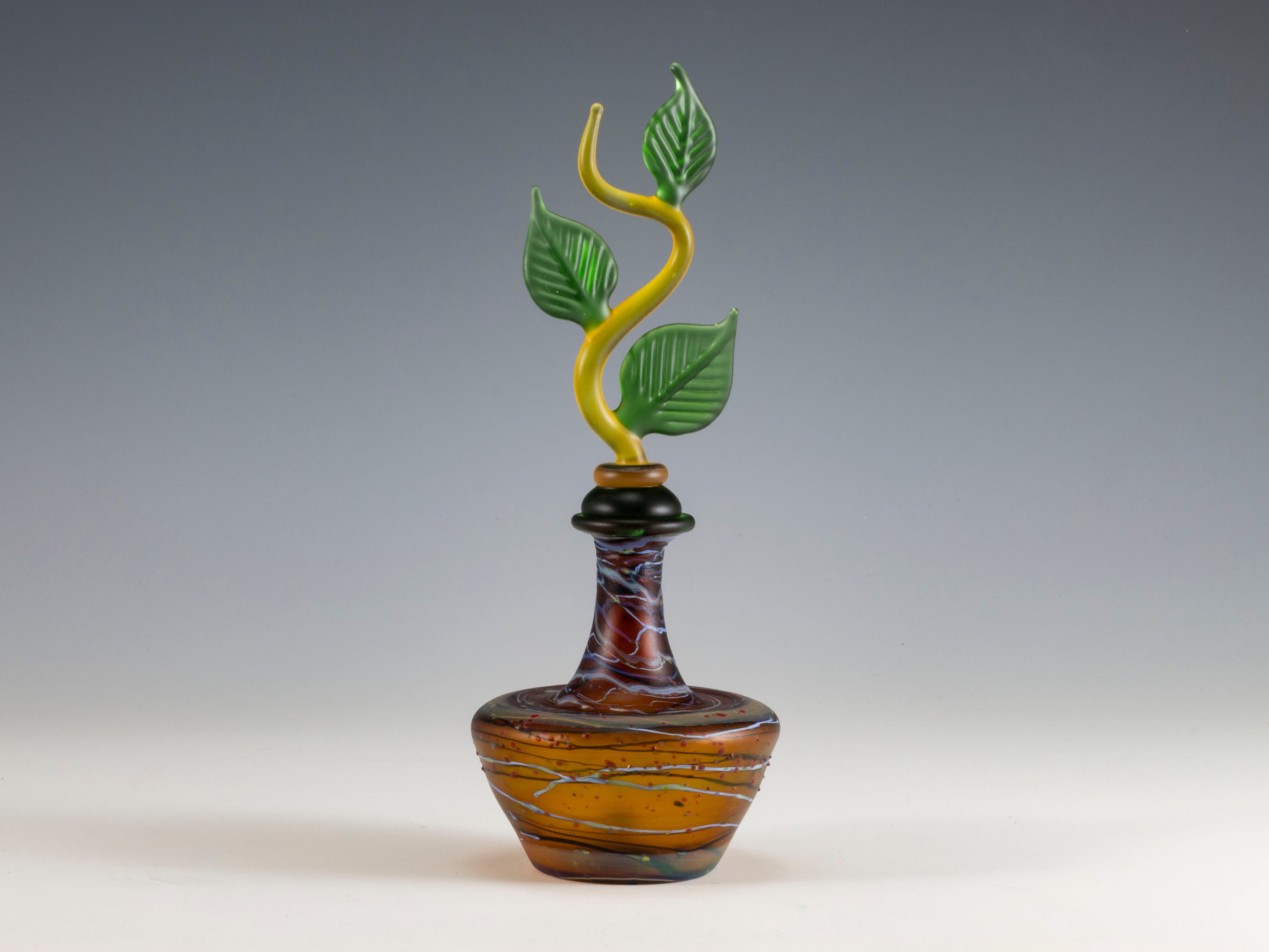 Brown Stoppered Bottle 2085