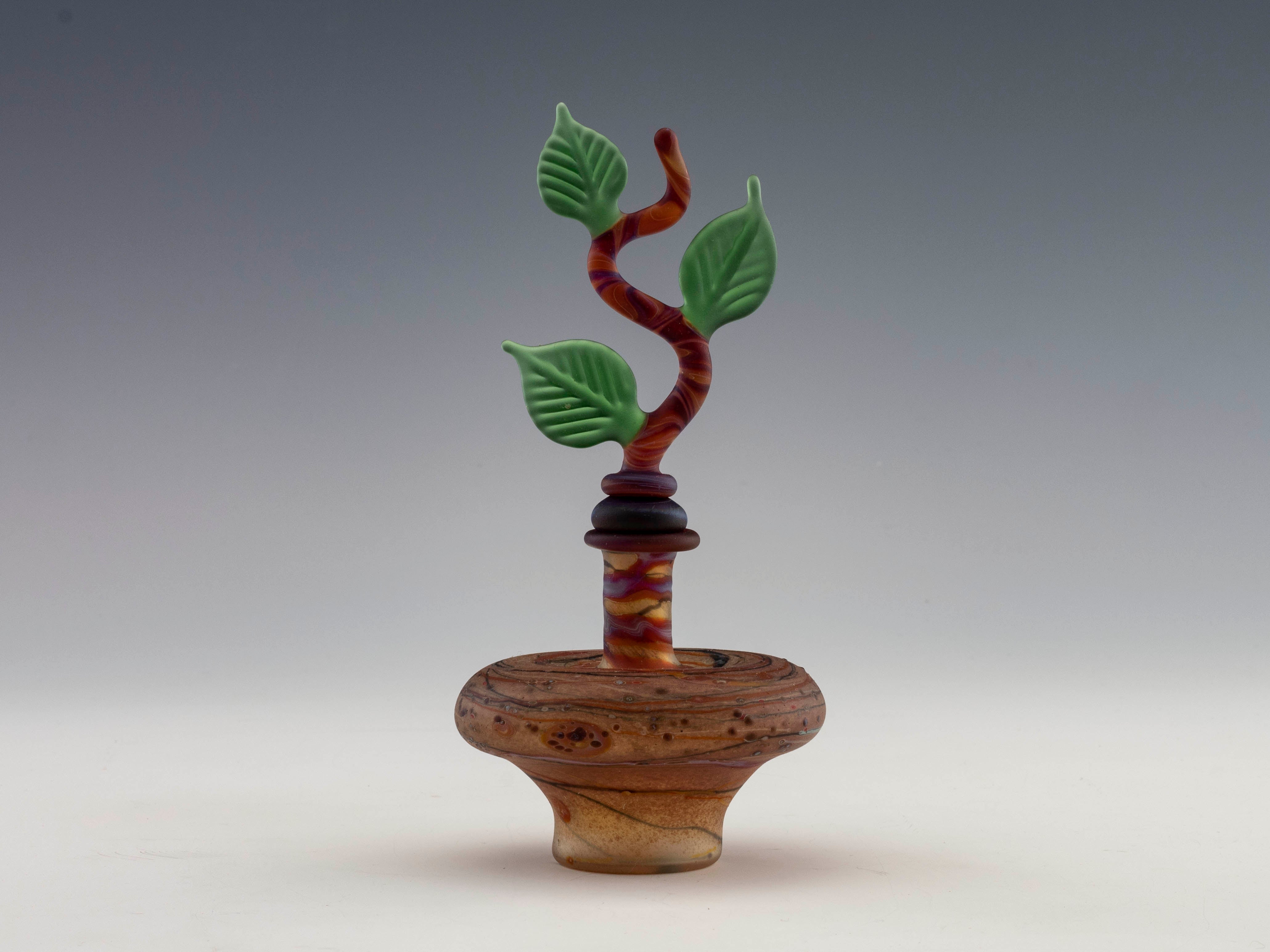 Brown Stoppered Bottle 2094