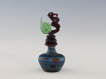 Load image into Gallery viewer, Small Blue Stoppered Bottle 2204
